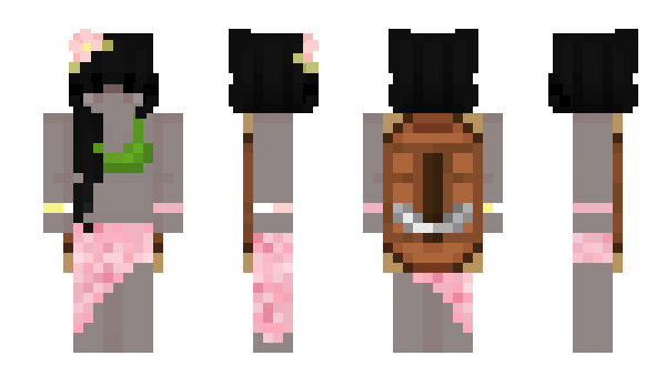 Minecraft скин по нику zoellia