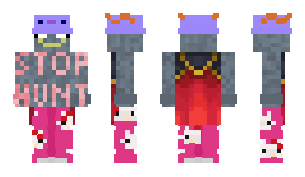 Minecraft скин по нику StopHuntMe