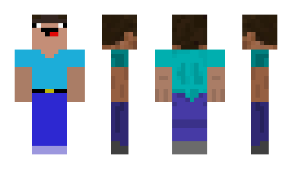 Minecraft skin Herobrine90