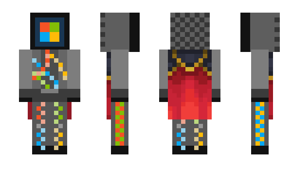 Minecraft skin CodieJodieScheme