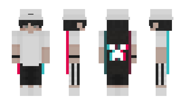 Minecraft skin Voidux