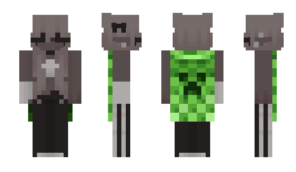 Minecraft скин по нику crestedgeggy
