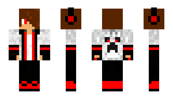 Minecraft skin Tmark