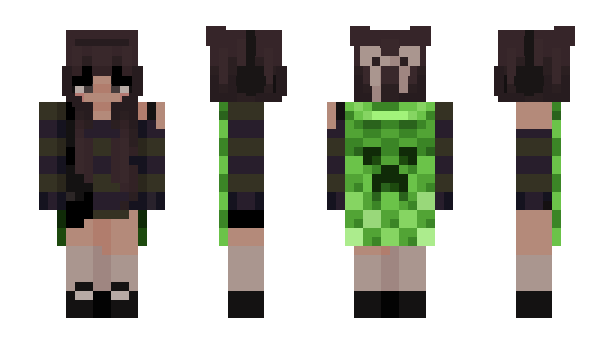 Minecraft скин по нику blumei