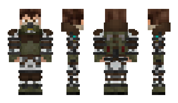 Minecraft skin Chernanom