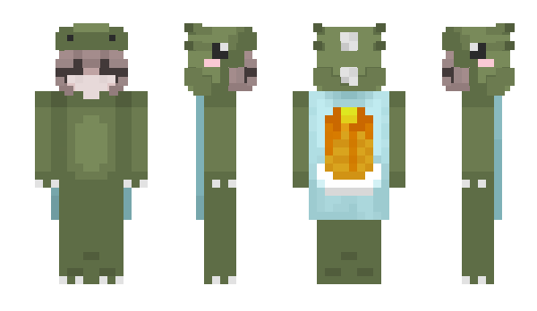 Minecraft skin bunchacrows