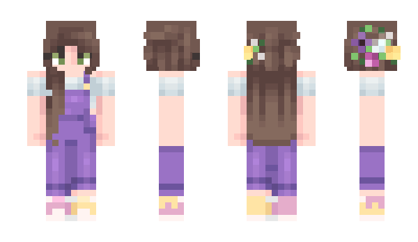 Minecraft skin Larsha