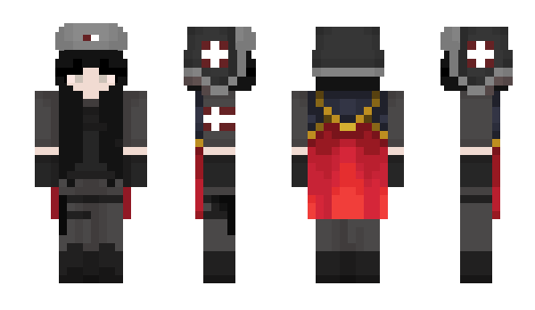 Minecraft скин по нику Miss_Morgana