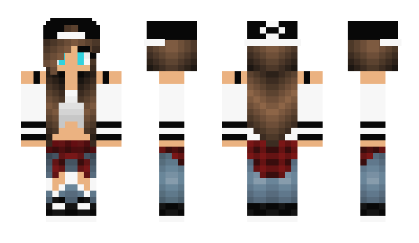 Minecraft скин по нику MissMadii