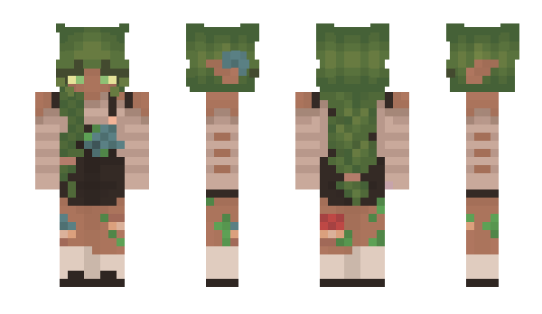 Minecraft скин по нику OdysseyFae