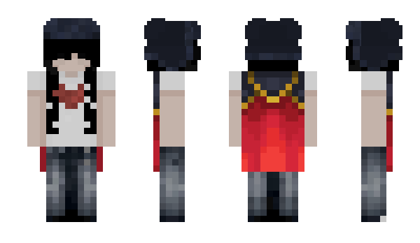 Minecraft skin rveriess