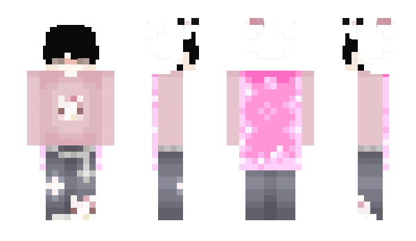 Minecraft skin Heartz4Paige