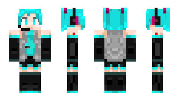 Minecraft skin ChaTea