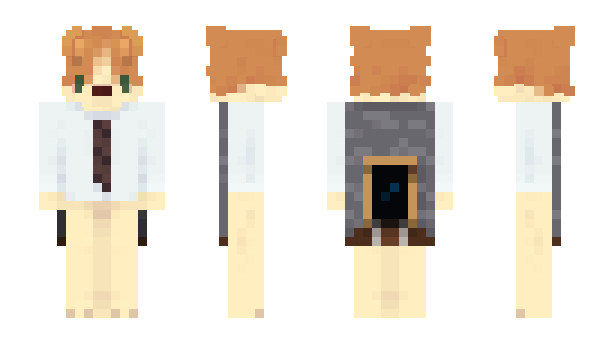 Minecraft skin BuckyDunstan