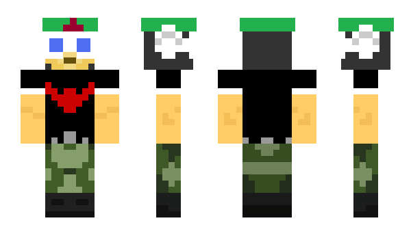 Minecraft скін по ніку BiLoP