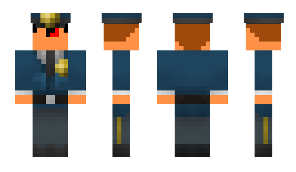 Minecraft skin Cop