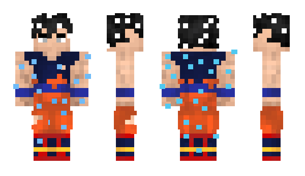 Minecraft skin gokufusion