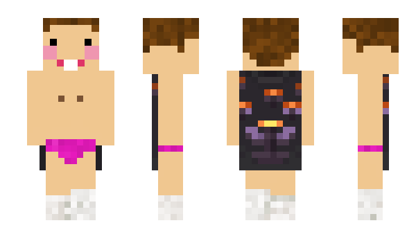 Minecraft скин по нику Lowkey_demon
