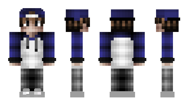 Minecraft skin zLineeXX