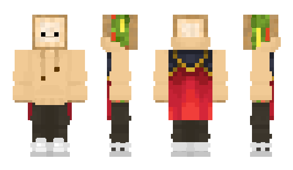 Minecraft skin subwich