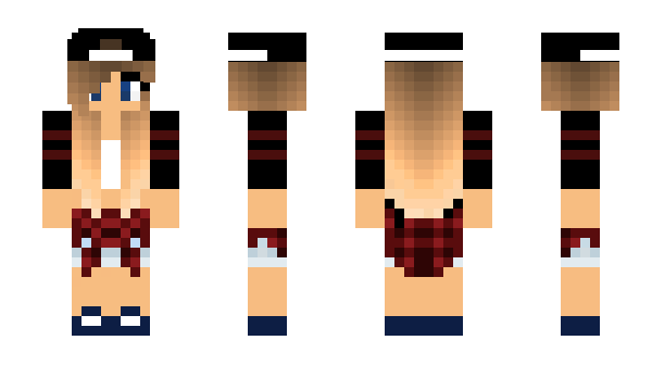 Minecraft skin kiara_kl