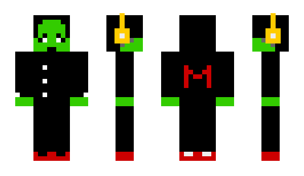 Minecraft скин по нику MonkeyMoon