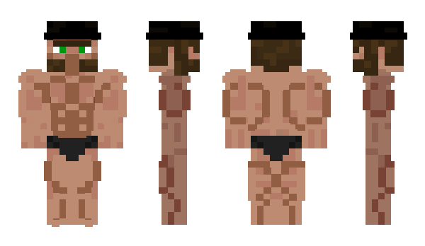 Minecraft skin NietoperzByku_