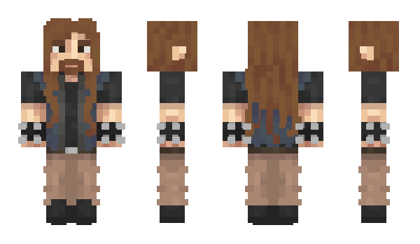 Minecraft skin Tokiii