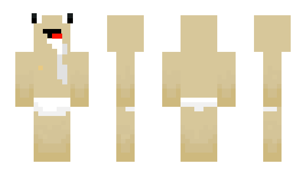Minecraft skin Slette