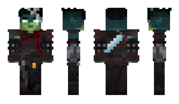 Minecraft skin darkthare