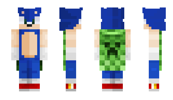 Minecraft скін по ніку sonicus