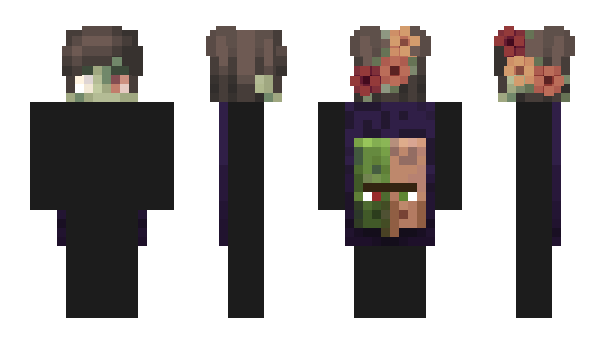 Minecraft скін по ніку Spooky_Season