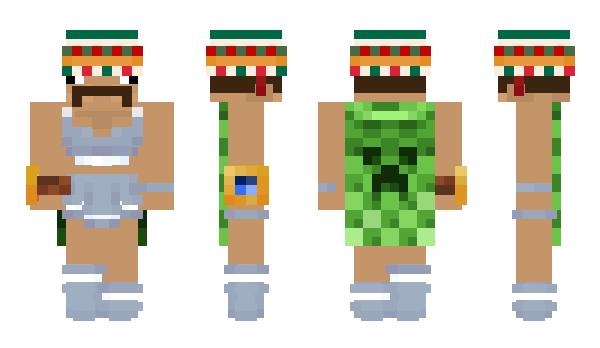 Minecraft skin Paprius