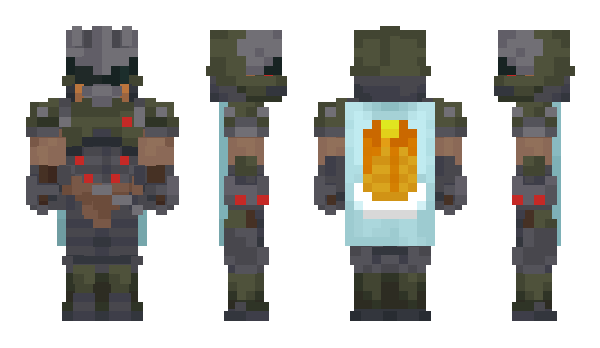 Minecraft skin DoomSlayersFan