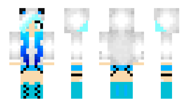 Minecraft skin Lysaneria