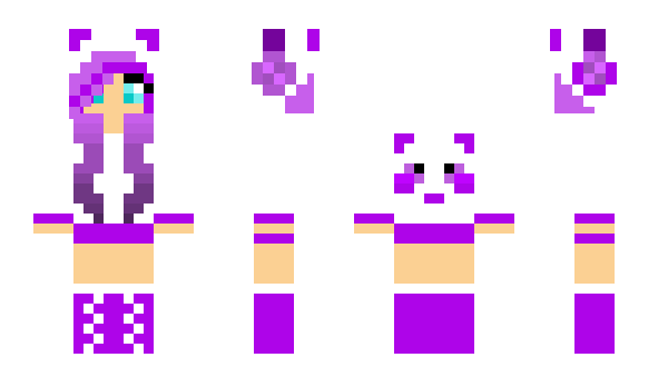Minecraft skin purple_is_cool