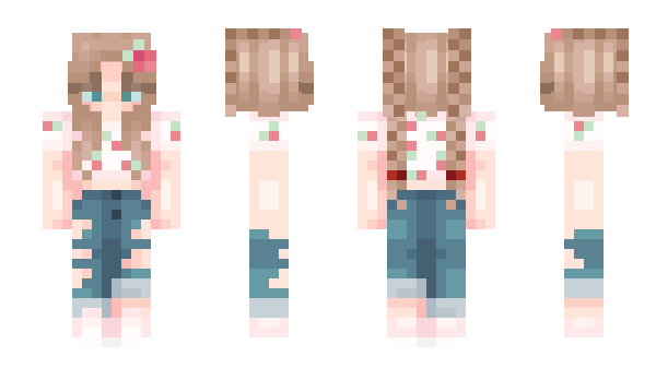 Minecraft скин по нику iriskim