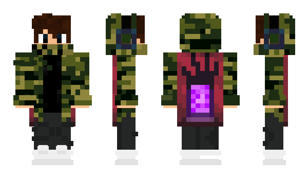 Minecraft skin DaretGT