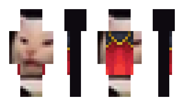 Minecraft skin gustafinthehouse