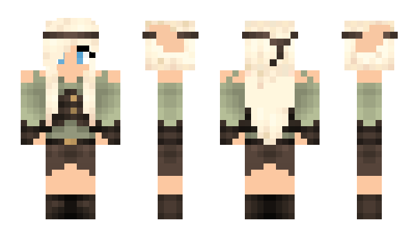 Minecraft skin Miss_ADVENTURE2