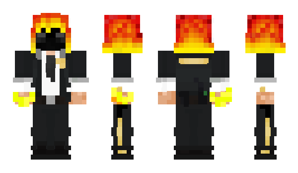Minecraft skin mrkreenze