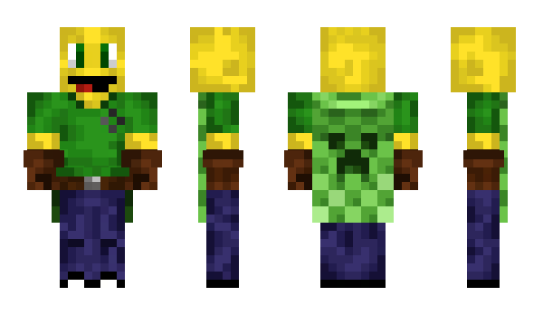 Minecraft skin Pular