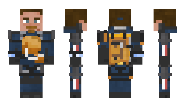 Minecraft skin MrOshee