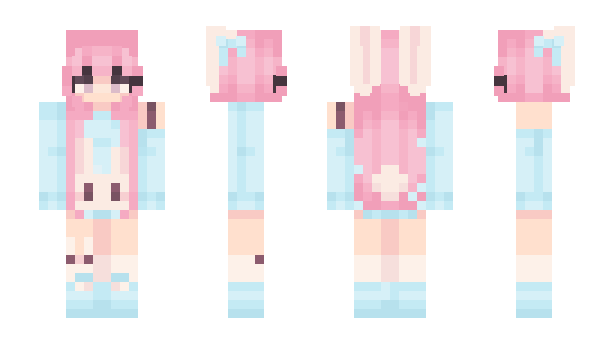 Minecraft skin elliebunny_