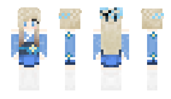 Minecraft skin Emilia_Daisuki