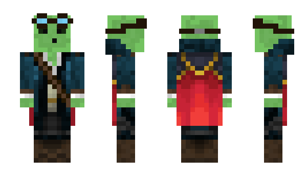 Minecraft skin TecnoRed