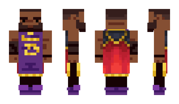 Minecraft skin LeGlaze