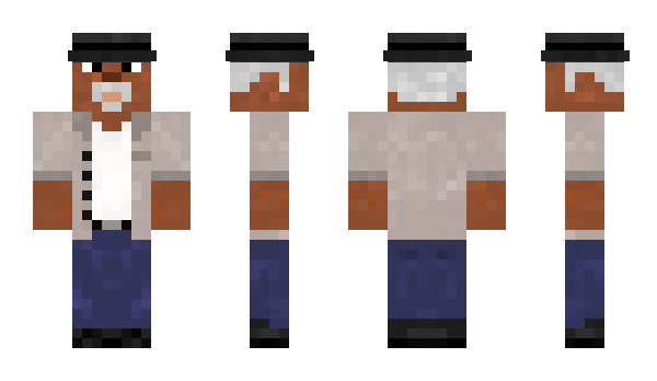 Minecraft skin Joining