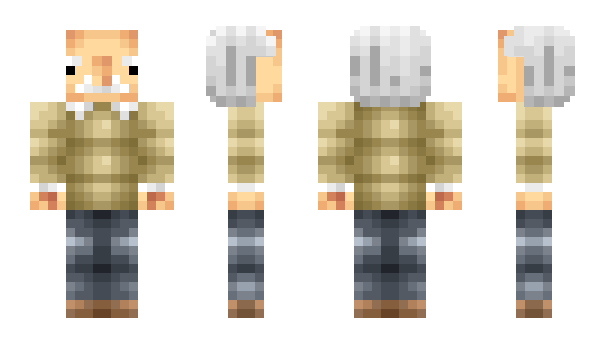 Minecraft skin MessiahIsHere