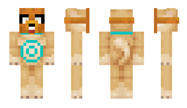 Minecraft скин по нику Fluff